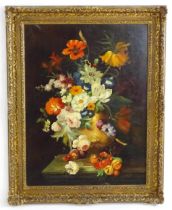 Manner of Thomas Webster, Late 19th / early 20th century, Oil on canvas, A still life study with