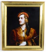 After Thomas Phillips (1770-1845), Colour print, A portrait of George Gordon, 6th Baron Byron of