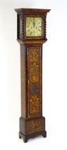 Shefford - Bedfordshire interest : A late 17thC / early 18thC walnut and marquetry 8-day longcase