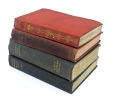 Books: Four assorted books comprising The Autobiography of Goethe, translated by John Oxenford,