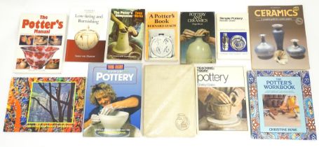 Books: A quantity of books on the subject of pottery / ceramics to include A Potter's Book by