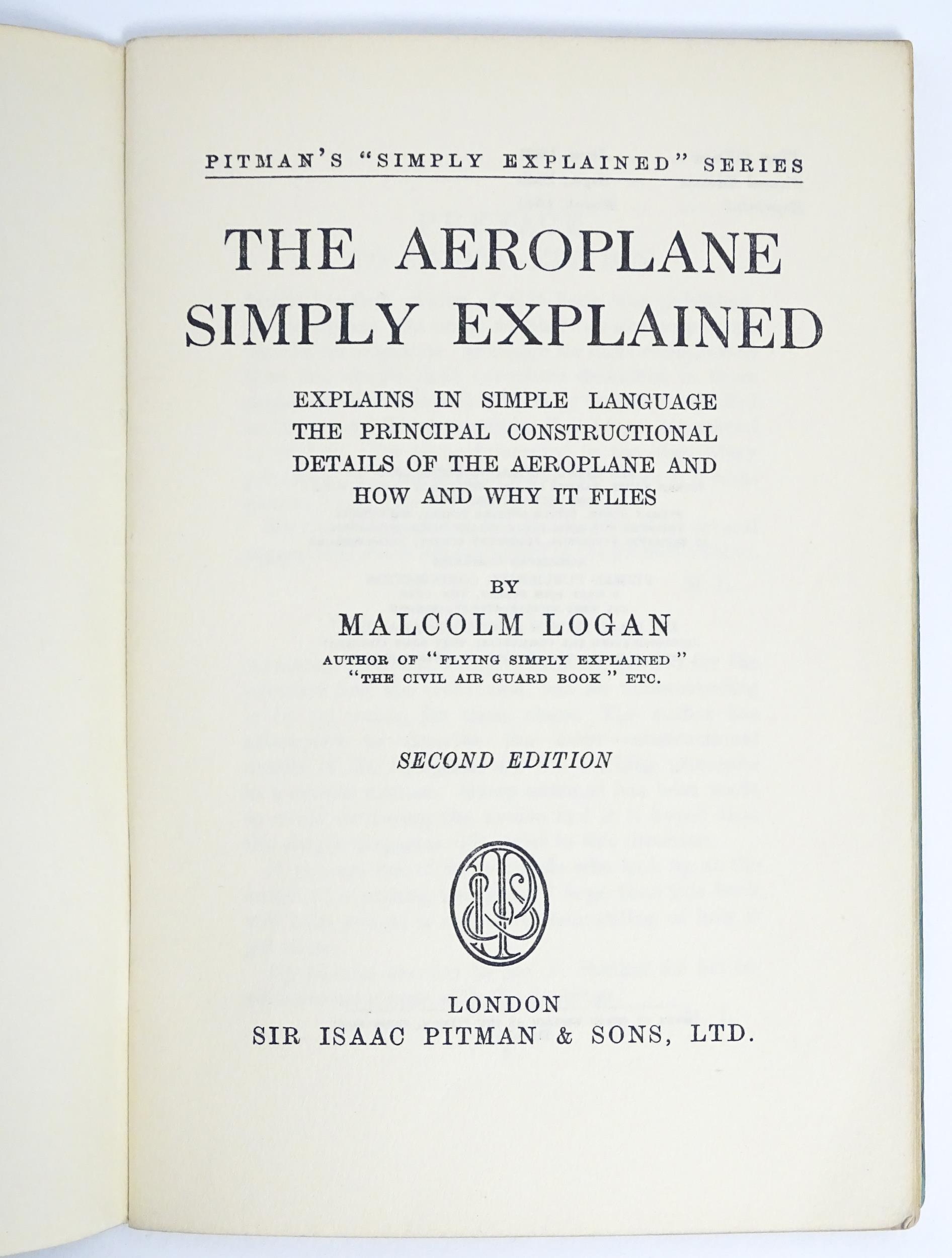 Books: A quantity of assorted book on the subject of aviation to include The Air Navigator's Stars - Image 10 of 17
