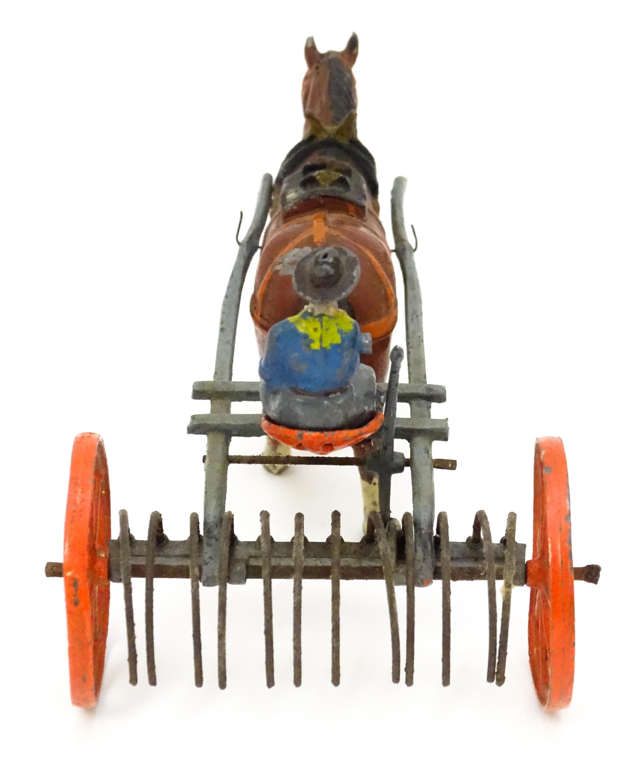 Toys: A quantity of Britains Ltd. cast toys comprising a boxed Horse Rake from the Home Farm Series, - Image 6 of 24