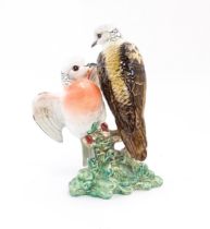 A Beswick model of two turtle doves model no. 1022. Approx. 7 3/4" high Please Note - we do not make