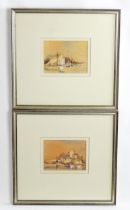 Anthony Pearce (b. 1933), Watercolours, Old Leigh Essex, A pair of coastal scenes. Both signed