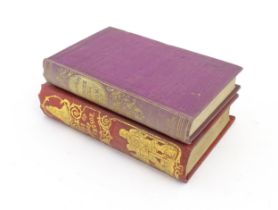 Books: Two pocket books comprising The Life and Adventures of Robinson Crusoe, published by T. J.
