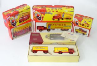 Toys: A quantity of Corgi Toys scale model circus vehicles for Pinder Jean Richards. Boxed. (4)