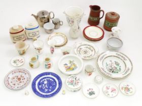 A quantity of assorted ceramics to include items by Wedgwood, Coalport, Aynsley, Royal Worcester,