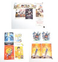 20thC Warner Bros / Warner Video film advertising posters, comprising the titles: Revolution (4),