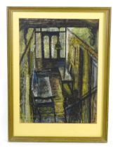 Flora Dutton, 20th century, Watercolour, The hall of 81 Wallwood Road, Leytonstone. Ascribed