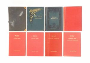 Books: A quantity of bound music scores to include Haydn, Carl Loewe, Handel, Mendelssohn, Wolf,