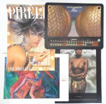 Four late 20thC Pirelli calendars, for 1984, 1985, 1986 and 1987 (4) Please Note - we do not make