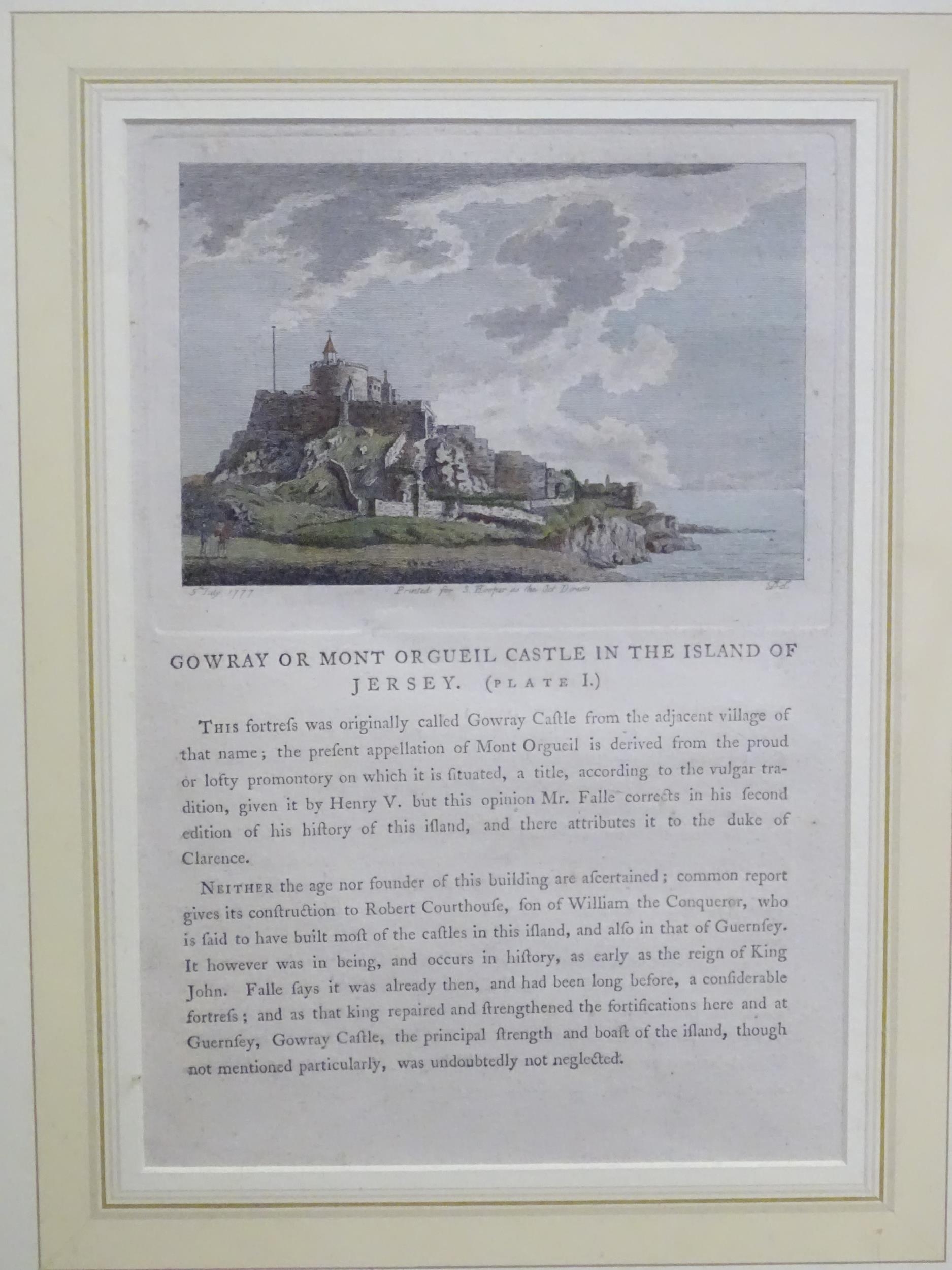 A quantity of assorted 18thC and later prints and engravings to include Anne Hathaway's Cottage - Image 5 of 10