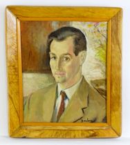 Ronald Ossory Dunlop (1894-1973), Oil on canvas, A portrait of Mr Henry George Pentus Brown.