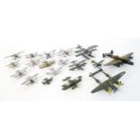 Toys: A quantity of Airfix scale model planes to include Lightning, Siskin, Hawker Fury, Fairey