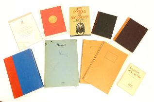 A quantity of assorted ephemera relating to the personal archive of Brian Basil Philip Barker