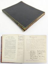 A Victorian Yuletide log / diary / calendar comprising the years 1869-1890, by the Lowe family, Foss