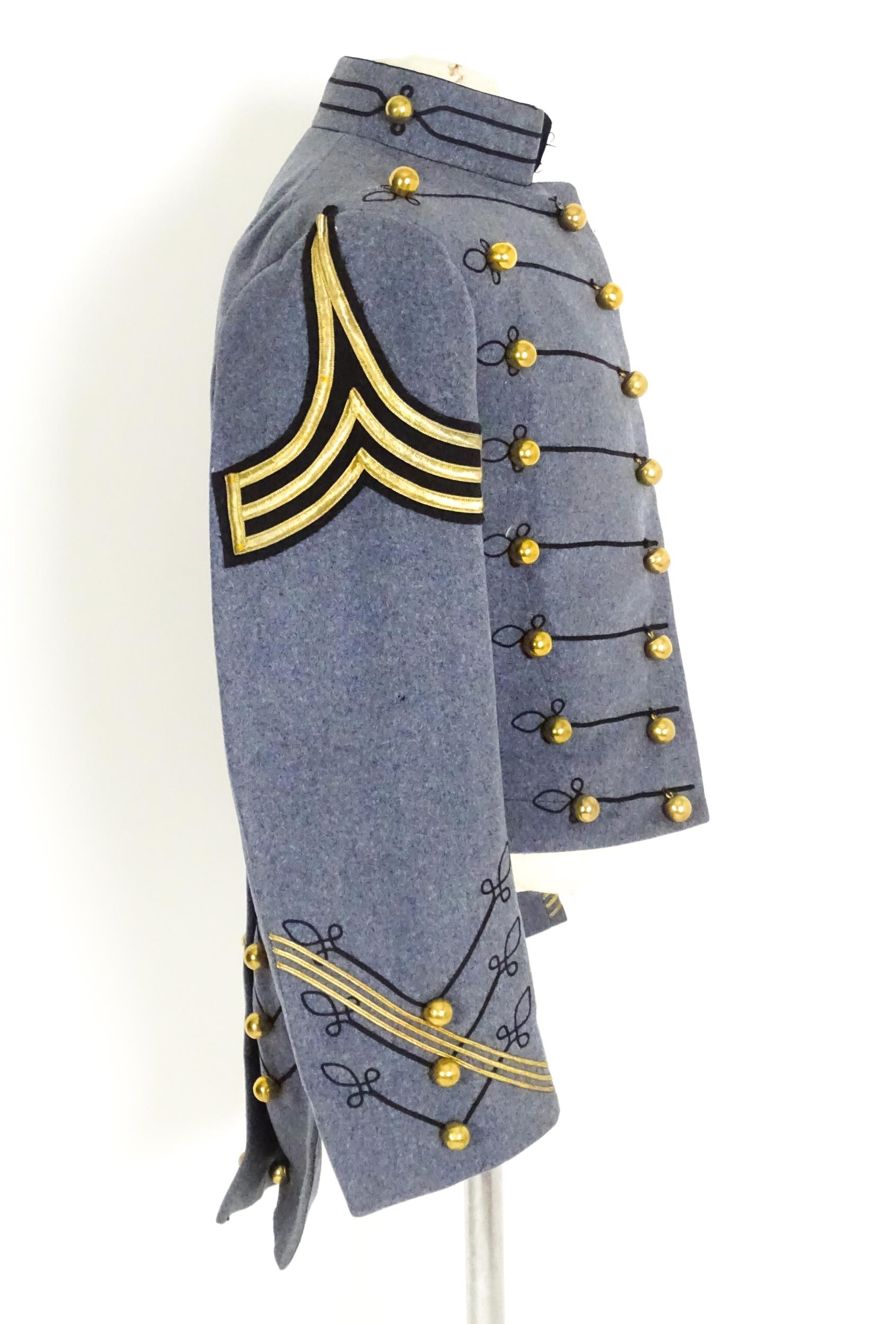 Militaria : a mid 20thC West Point Military Academy tailcoat tunic, with Cadet Store label and - Image 4 of 12
