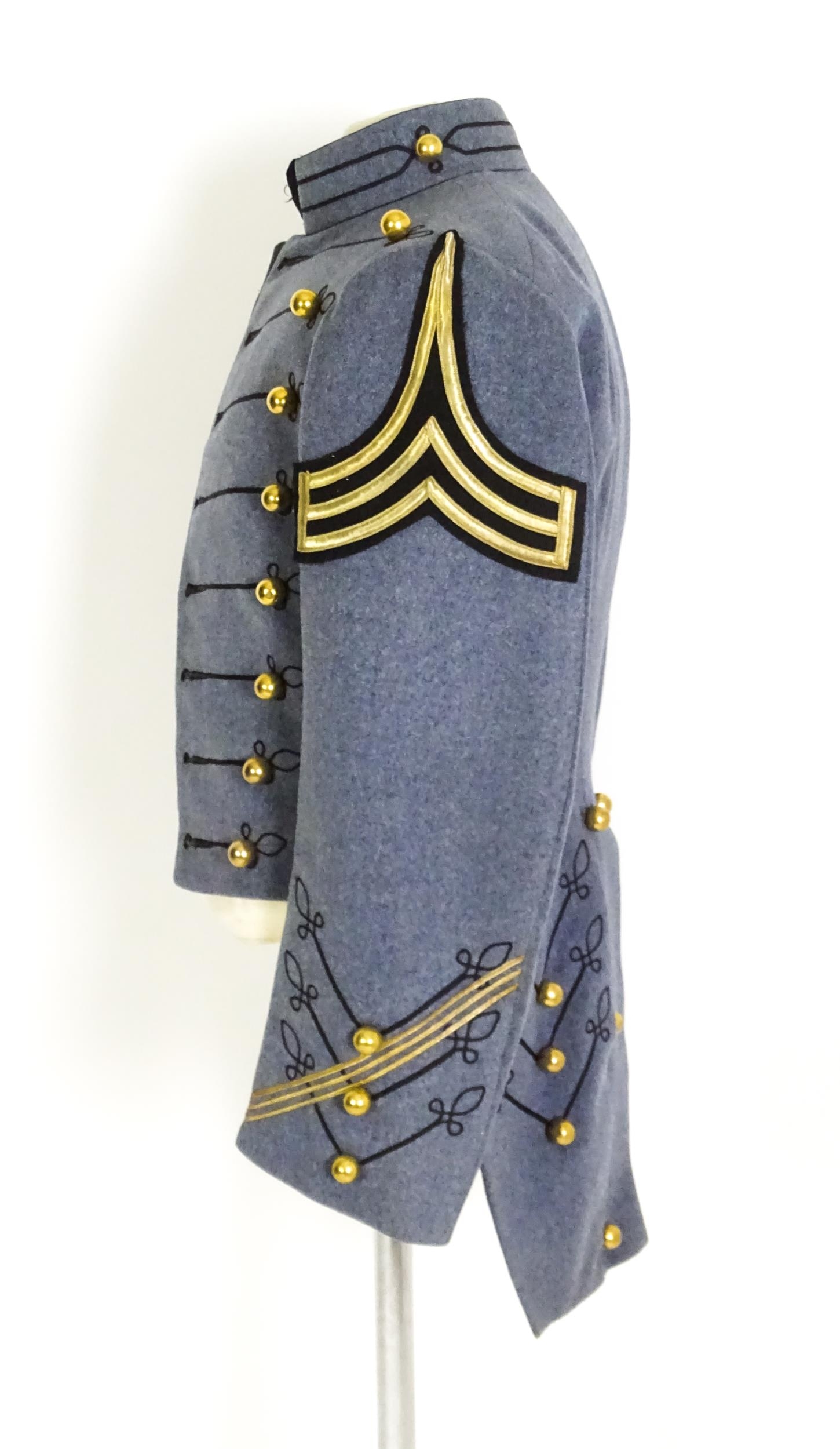 Militaria : a mid 20thC West Point Military Academy tailcoat tunic, with Cadet Store label and - Image 6 of 12