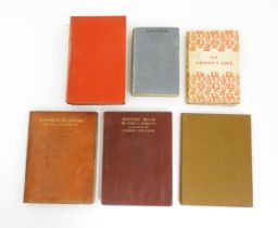 Books: A quantity of assorted books to include A Handful of Leather by Will H. Ogilvie, 1928;