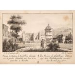 Graimberg (Carl von). 118 lithograph views of landmarks near the Rhine, 2 vols., c.1824