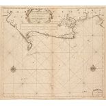 Sea Charts. Van Keulen (Gerard), Coast of Dorset and Hampshire, circa 1698