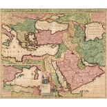 Ottoman Empire. De Wit (Frederick), Turcicum Imperium sive Magni Turcarum..., circa 1700