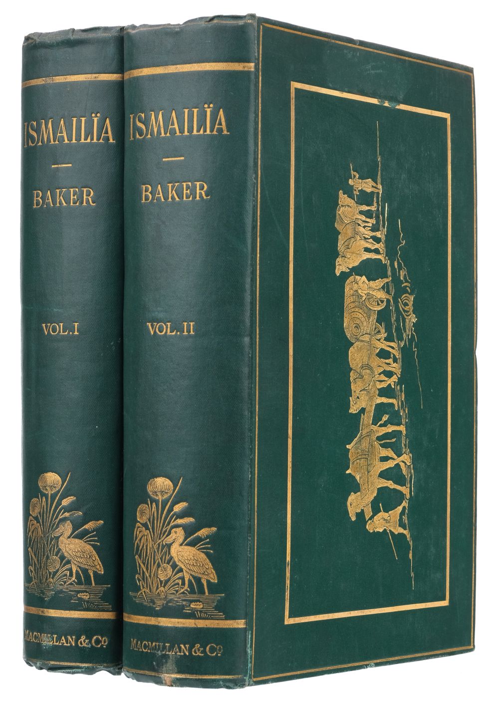 Baker (Samuel W). Ismailia, 2 volumes, 1st edition, 1874