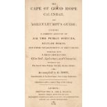 Ross (George). The Cape of Good Hope Calendar, and Agriculturist's Guide, 1st edition, 1819