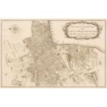 London. A collection of approximately 55 maps, 18th - late 19th century