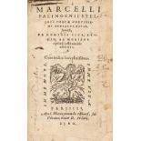 [Manzolli, Pietro Angelo]. Marcelli Palingenii Stellati poetae..., 1560.., and others