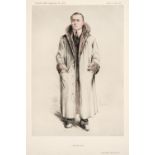 Polar Explorers. Vanity Fair (publishers), Lieutenant Shackleton & Captain Scott, [1913 & 1909]