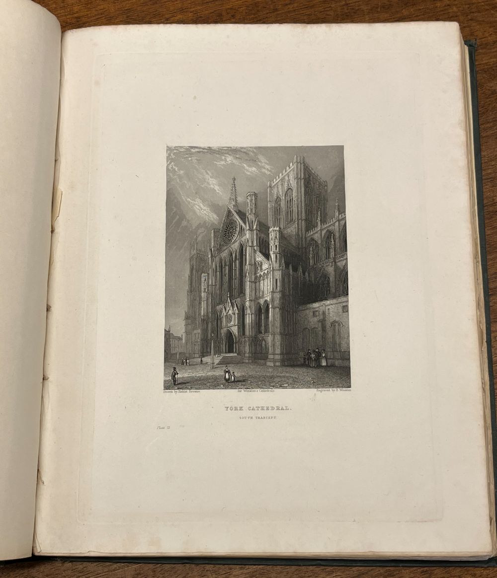 Britton (John). The Cathedrals of England, 9 volumes, 1814-35 - Image 22 of 23