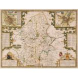 Staffordshire. Speed (John), Stafford Countie and Towne..., Thomas Bassett & Richard Chiswell