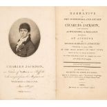 Jackson (Charles). A Narrative of the Sufferings and Escape of Charles Jackson