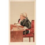 Vanity Fair. A collection of approximately 45 legal caricatures, late 19th & early 20th century