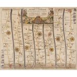 Ogilby (John). The Road from Oxford to Cambridge [1676 or later]
