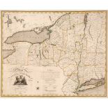 New York State. De Witt (Simeon), A Map of the State of New York..., 1804