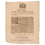 Dissolution of Parliament. By the King, a Proclamation, for Dissolving this present Parliament,