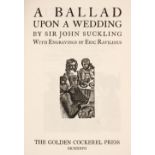 Golden Cockerel Press. A Ballad upon a Wedding, 1927