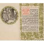 Eragny Press. Autres Poesies de Maistre Francois Villon & de Son Ecole, 1901