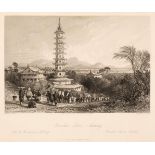 Wright (G.N. & Thomas Allen). China, in a Series of Views, 2 volumes (of 4), [1843]