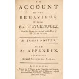 1746 Jacobite Rising. An Account of the Behaviour of the late Earl of Kilmarnock, 1746