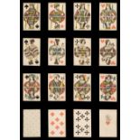 German playing cards. Berlin pattern, Stralsund: Ludwig v.d. Osten, circa 1850s, & 5 others