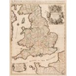 England & Wales. Jaillot (Alexis-Hubert & Sanson Nicolas). Le Royaume D'angleterre..., 1693