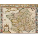 France. Speed (John), France revised and augmented..., George Humble [1627]