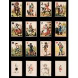 German transformation playing cards. Jeanne l'Hachette type pack, Darmstadt: M. Frommann, c.1870