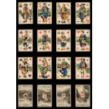 German playing cards. Swiss Canton Costumes, unknown maker, circa 1860, & 4 others