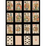 German playing cards. Non-standard Paris-type pattern, Nürnberg: Andreas Haupold, circa 1810