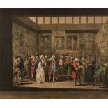 Earlom (Richard). The Exhibition of the Royal Academy of painting in the Year 1771